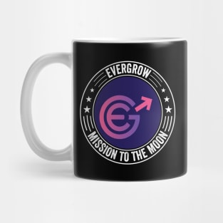 Vintage Evergrow Crypto EGC Coin To The Moon Crypto Token Cryptocurrency Wallet Birthday Gift For Men Women Kids Mug